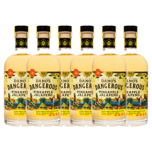 Dano's Pineapple & Jalapeño Party Pack - 6 Bottles